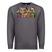 Charcoal Heather hallothanksmas Premium Sweatshirt - texasbilliewilder