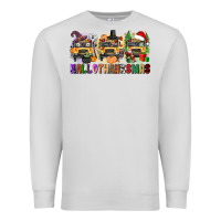 Dove Grey hallothanksmas Premium Sweatshirt - texasbilliewilder