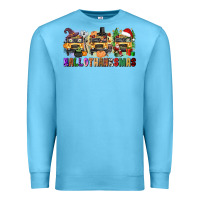 Ocean Blue hallothanksmas Premium Sweatshirt - texasbilliewilder