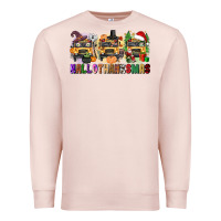 Pale Pink hallothanksmas Premium Sweatshirt - texasbilliewilder