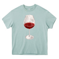 Arona wine glass fa element Heavy Core Tee - FaDigitalArtStudio