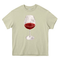 Mossy wine glass fa element Heavy Core Tee - FaDigitalArtStudio