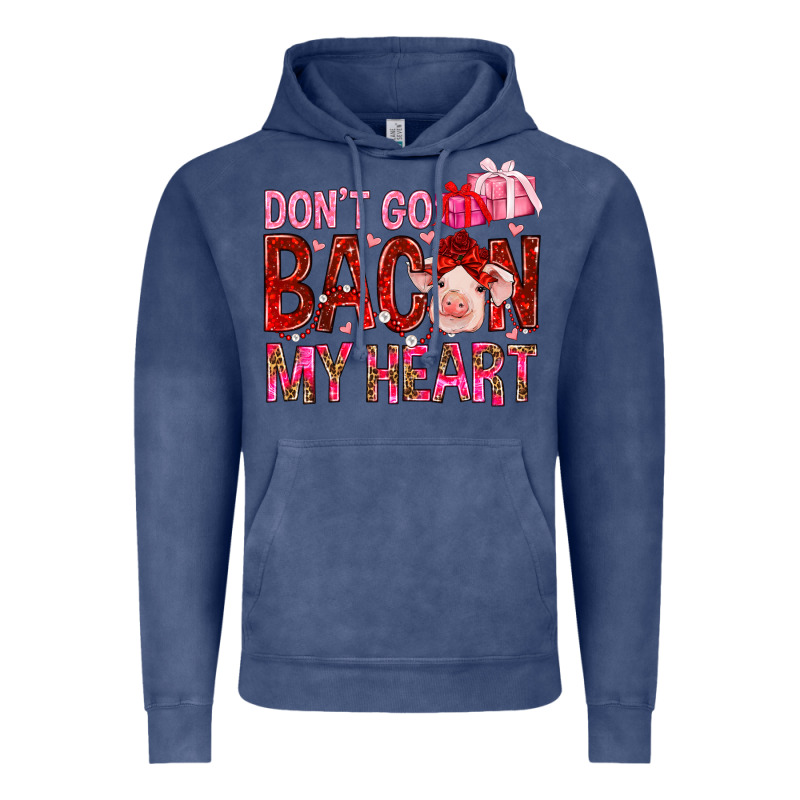 Dont Go Bacon My Heart Vintage Hoodie by NancyCooperArtShop | Teevron