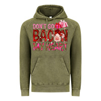 Vintage Olive dont go bacon my heart Vintage Hoodie - NancyCooperArtShop