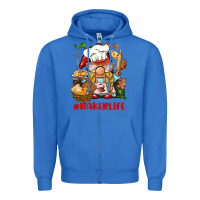 True Royal baker life gnome Zipper Hoodie - BarkalooDesign