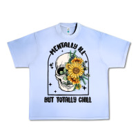 Grape Ice mentally ill but totally chill Urban Heavy Tee - MaliasSmallBusiness