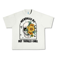 Pistachio mentally ill but totally chill Urban Heavy Tee - MaliasSmallBusiness