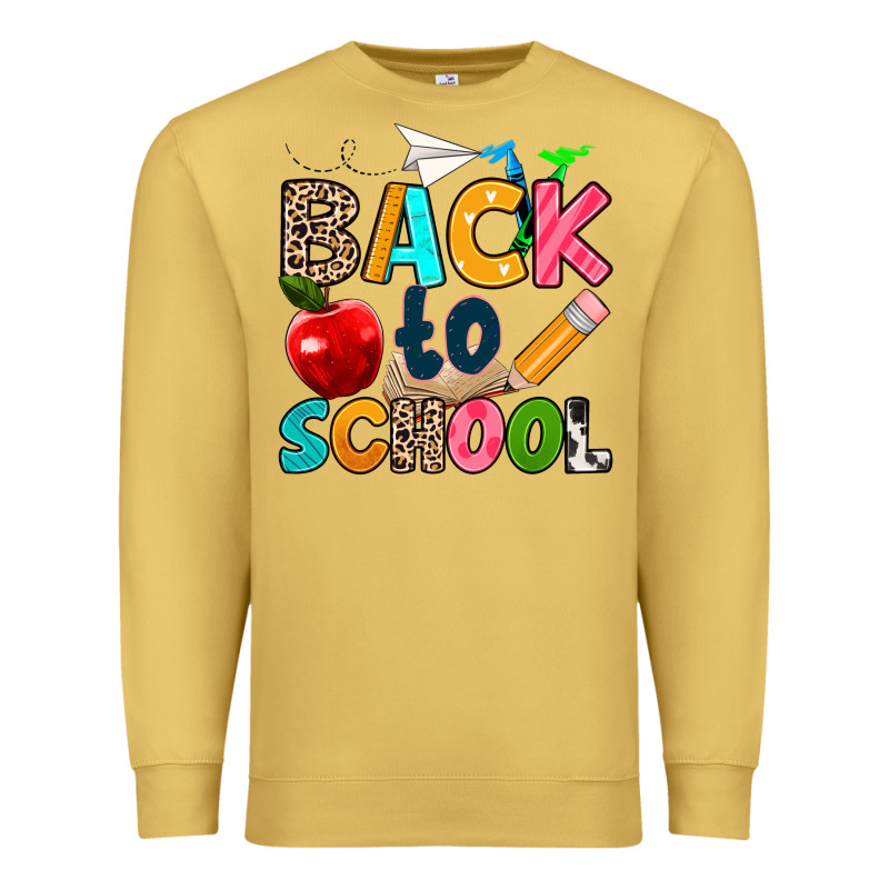 Back To School Premium Sweatshirt by texasbilliewilder | Teevron
