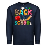 Navy back to school Premium Sweatshirt - texasbilliewilder