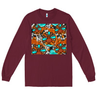 Burgundy turkey Long Sleeve Tee - JahusDesignShop