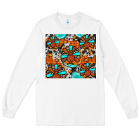White turkey Long Sleeve Tee - JahusDesignShop