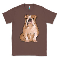 Chestnut bulldog Classic Tee - MaliasSmallBusiness