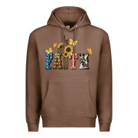 Chestnut Faith USA sunflower 4th of july Premium Hoodie - HowdyJamesFarm