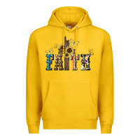 Lemon Faith USA sunflower 4th of july Premium Hoodie - HowdyJamesFarm