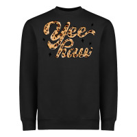 Black yeehaw Heavyweight Sweatshirt - MaliasSmallBusiness