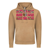 Vintage Camel heartbreaker with leopard and cowhide Vintage Hoodie - NancyCooperArtShop