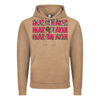Vintage Coffee heartbreaker with leopard and cowhide Vintage Hoodie - NancyCooperArtShop