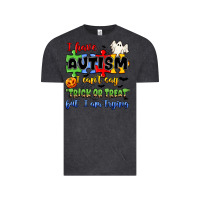Vintage Black i have autism i can't say trick or treat Vintage Tee - JahusDesignShop