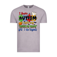 Vintage Zinc i have autism i can't say trick or treat Vintage Tee - JahusDesignShop