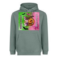 Sage Sorta sweet sorta spooky Heavyweight Hoodie - NancyCooperArtShop