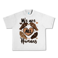Lunar Rock we are all humans Urban Heavy Tee - MaliasSmallBusiness