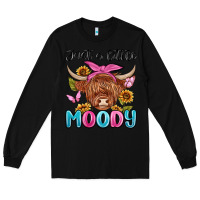 Black just a little moody Long Sleeve Tee - MaliasSmallBusiness