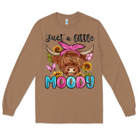 Toasted Coconut just a little moody Long Sleeve Tee - MaliasSmallBusiness