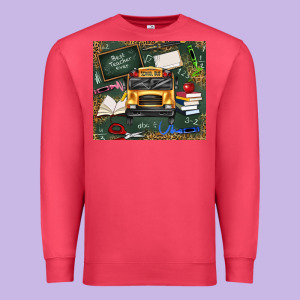 School Bus Back To School Premium Sweatshirt Designed By Texasbilliewilder