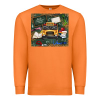 Carrot school bus back to school Premium Sweatshirt - texasbilliewilder