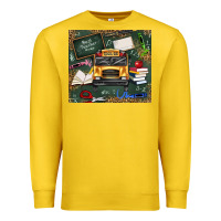 Lemon school bus back to school Premium Sweatshirt - texasbilliewilder