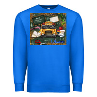 True Royal school bus back to school Premium Sweatshirt - texasbilliewilder