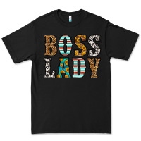 Black western boss lady Premium Tee - HRA Design Shop