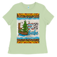 Matcha lake babe air freshener Ladies Tee - HRA Design Shop