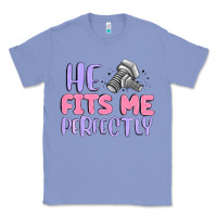 Colony Blue he fits me perfectly Classic Tee - MaliasSmallBusiness