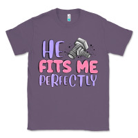 Lavender he fits me perfectly Classic Tee - MaliasSmallBusiness