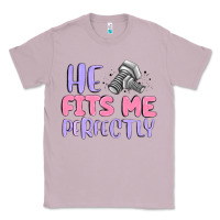 Lilac he fits me perfectly Classic Tee - MaliasSmallBusiness