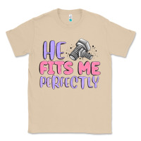 Mushroom he fits me perfectly Classic Tee - MaliasSmallBusiness