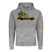 Cloud Rock christmas vacation car Vintage Hoodie - Jasminsmagicworld