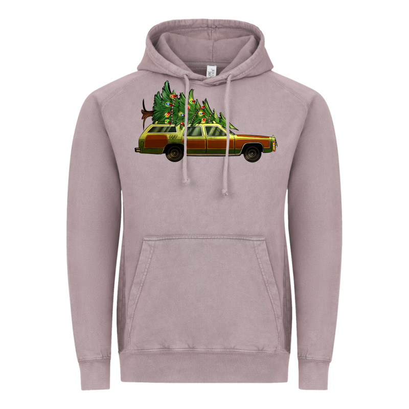 Christmas Vacation Car Vintage Hoodie by Jasminsmagicworld | Teevron