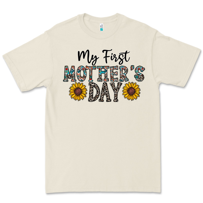 My First Mother's Day Premium Tee by CowhideDigitalArt | Teevron