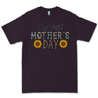 Plum my first mother's day Premium Tee - CowhideDigitalArt