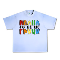 Grape Ice proud to be me Urban Heavy Tee - MaliasSmallBusiness