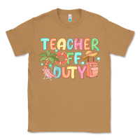 Toasted Coconut teacher off duty summer Classic Tee - JahusDesignShop