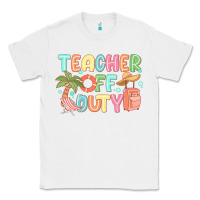 White teacher off duty summer Classic Tee - JahusDesignShop