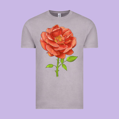All A Twitter Rose Vintage Tee Designed By Lillyallendesigns