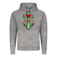 Cloud Rock cross faith Vintage Hoodie - BarkalooDesign