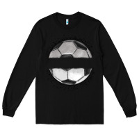 Black custom soccer Long Sleeve Tee - MaliasSmallBusiness