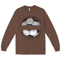 Chestnut custom soccer Long Sleeve Tee - MaliasSmallBusiness