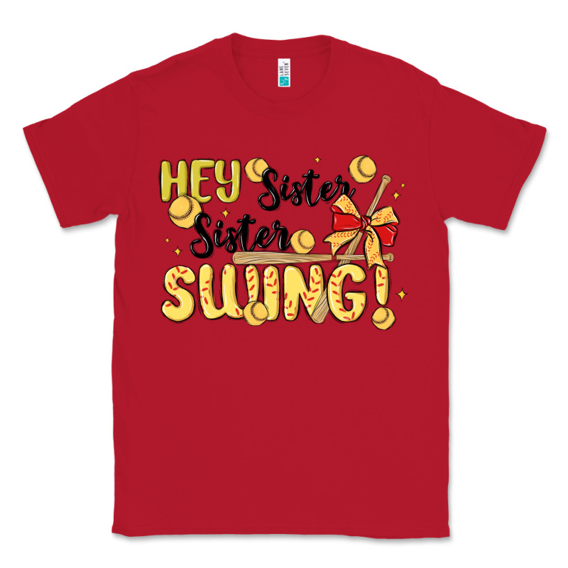 Softball Sister Classic Tee by MaliasSmallBusiness | Teevron