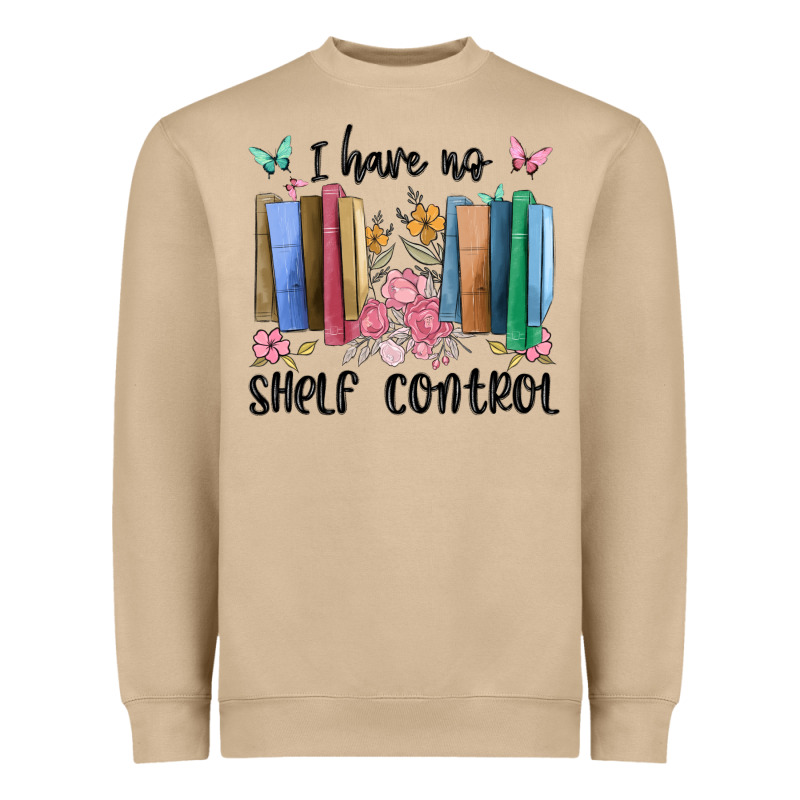 I Have No Shelf Control Heavyweight Sweatshirt by MaliasSmallBusiness | Teevron